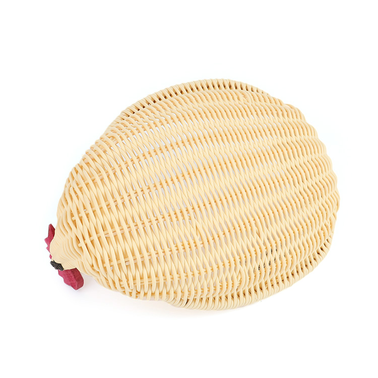Basket High Quality Wholesale Hot-selling Chicken Shape Rattan Cheap Plastic Egg Storage Wicker Gift Laundry Baskets