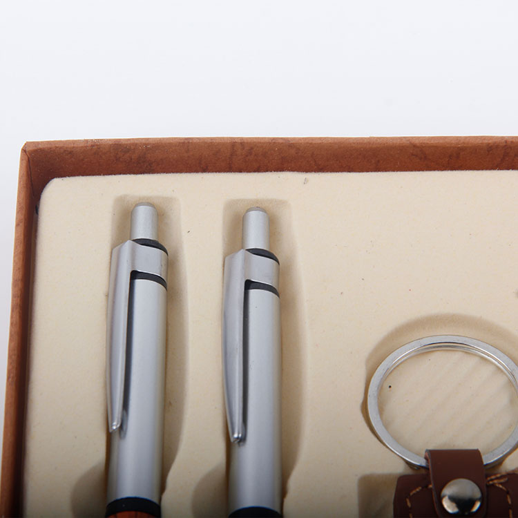 M-2PC Ballpoint Pen + Keychain Set
