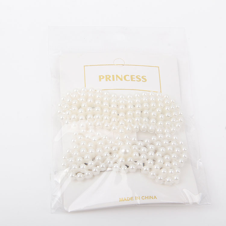 P-2PC Different Styling Pearl Hair Clips 4