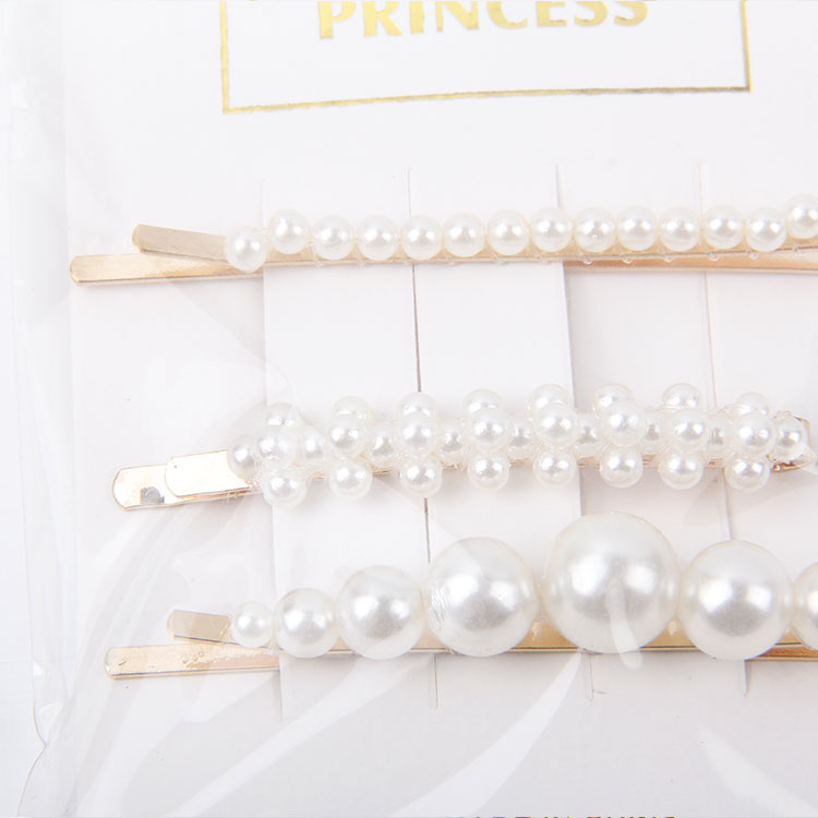 P-3PC Pearl Hair Clip