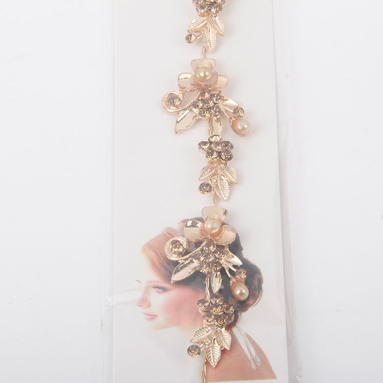 P-Flower Bracelet With Pearls And Diamonds