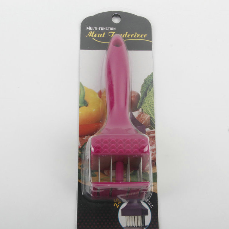 A-hanging Rectangular Pressed Steak Pinloose Meat Pinmeat Tenderizer with Plastic Handle