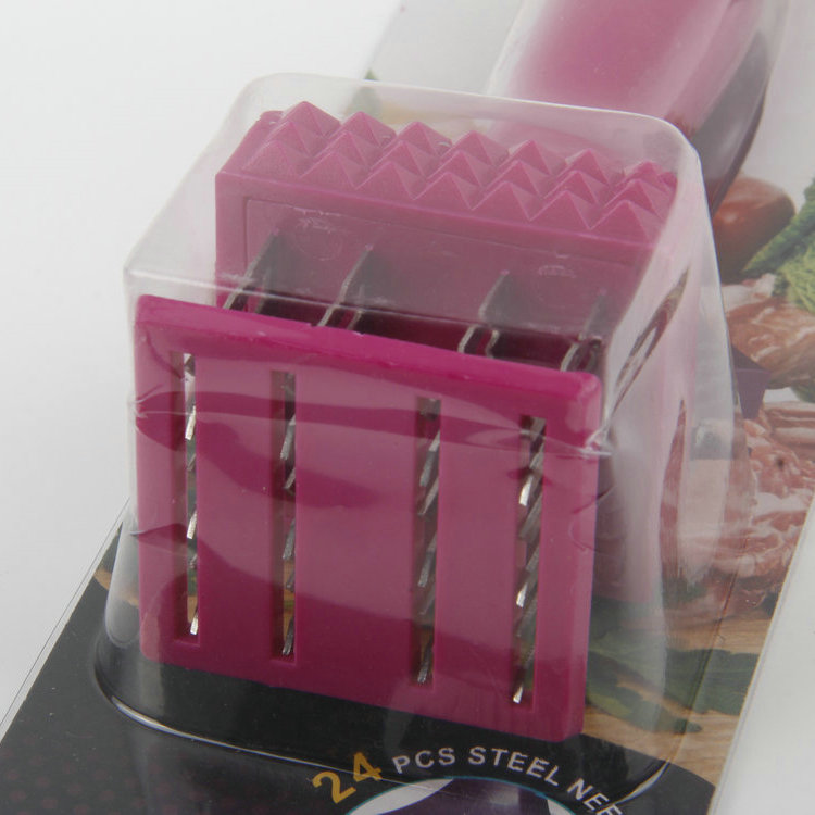 A-hanging Rectangular Pressed Steak Pinloose Meat Pinmeat Tenderizer with Plastic Handle