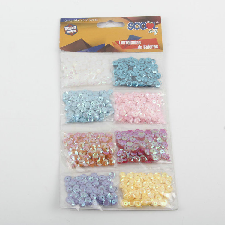 R-6MM 8-color DIY Sequin Set