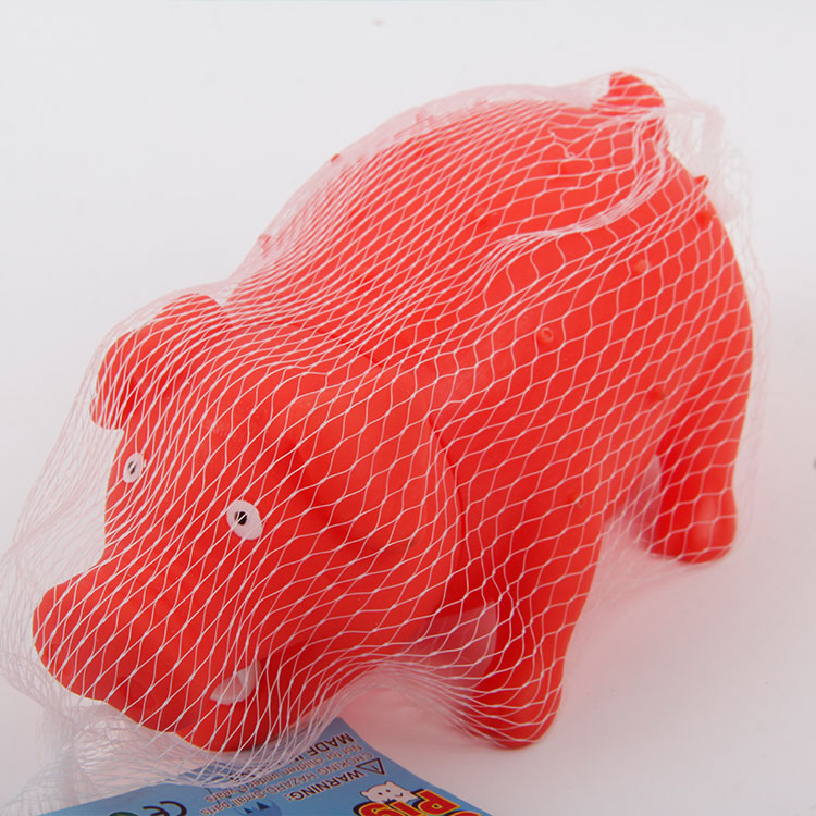 S-Pig Shaped Pet Toy With Sound Enamel