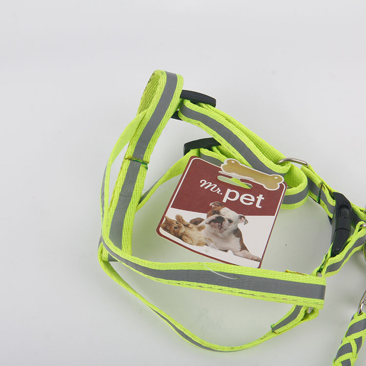S-Braided Round Pet Leash with Reflective Nylon Multi Strand