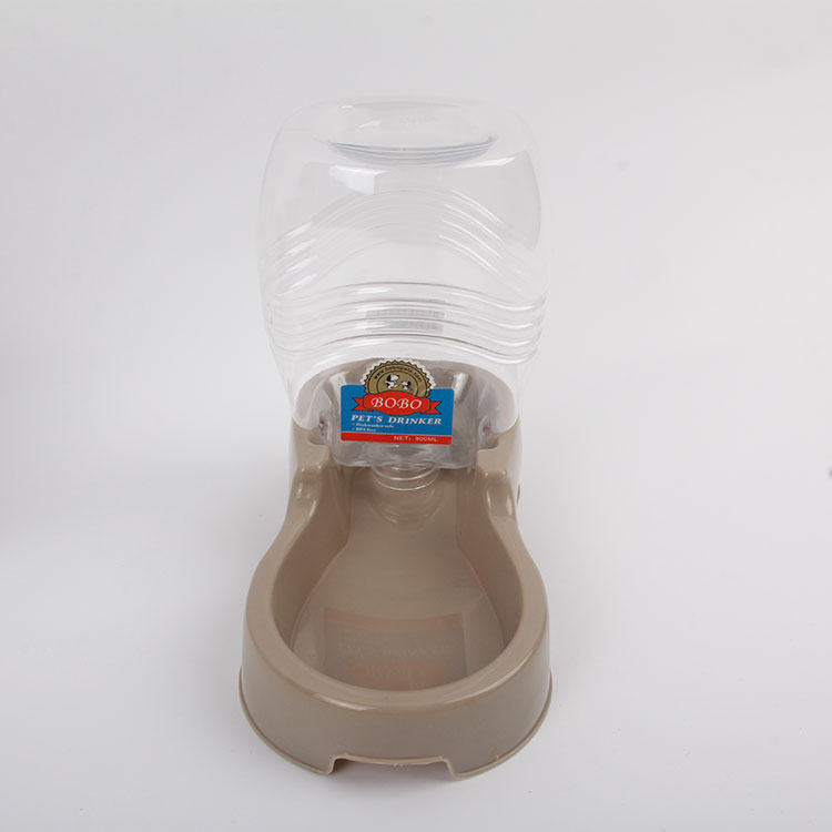 S-Colorful Box Plastic With Bottle Pet Automatic Waterer Pet Bowl