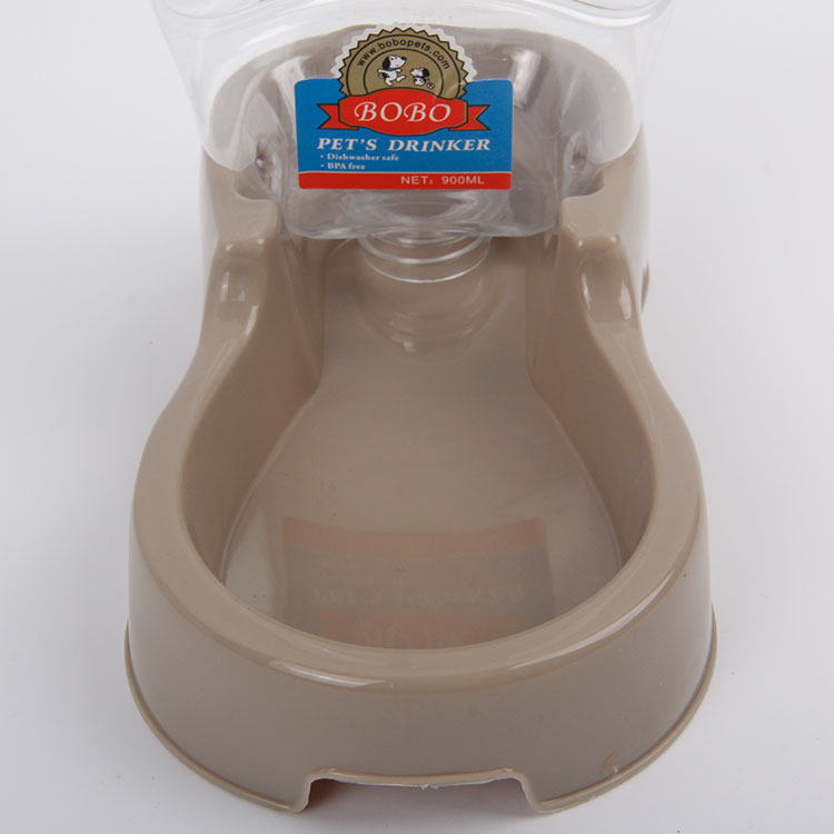 S-Colorful Box Plastic With Bottle Pet Automatic Waterer Pet Bowl