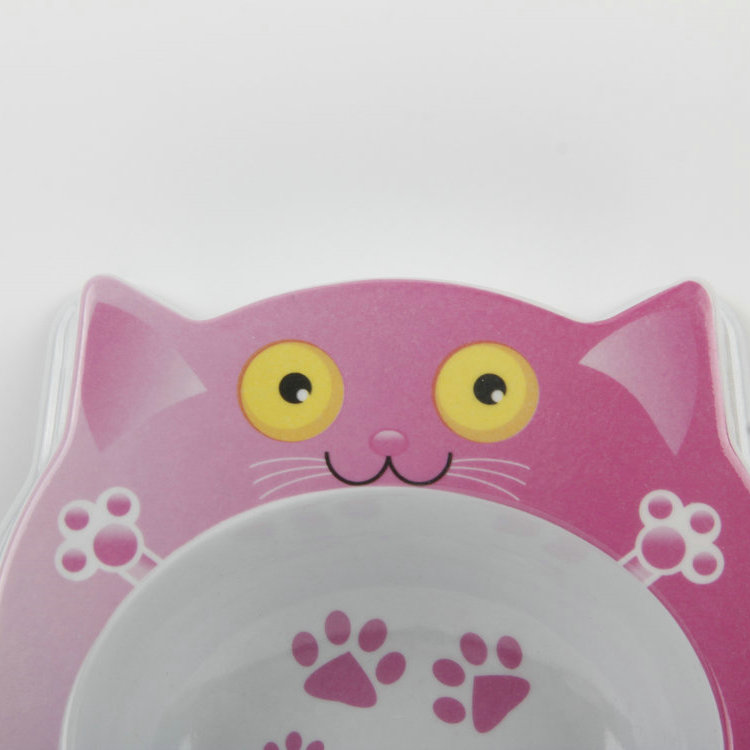 S-Cat's Head-Shaped Plastic Pet Basin 2