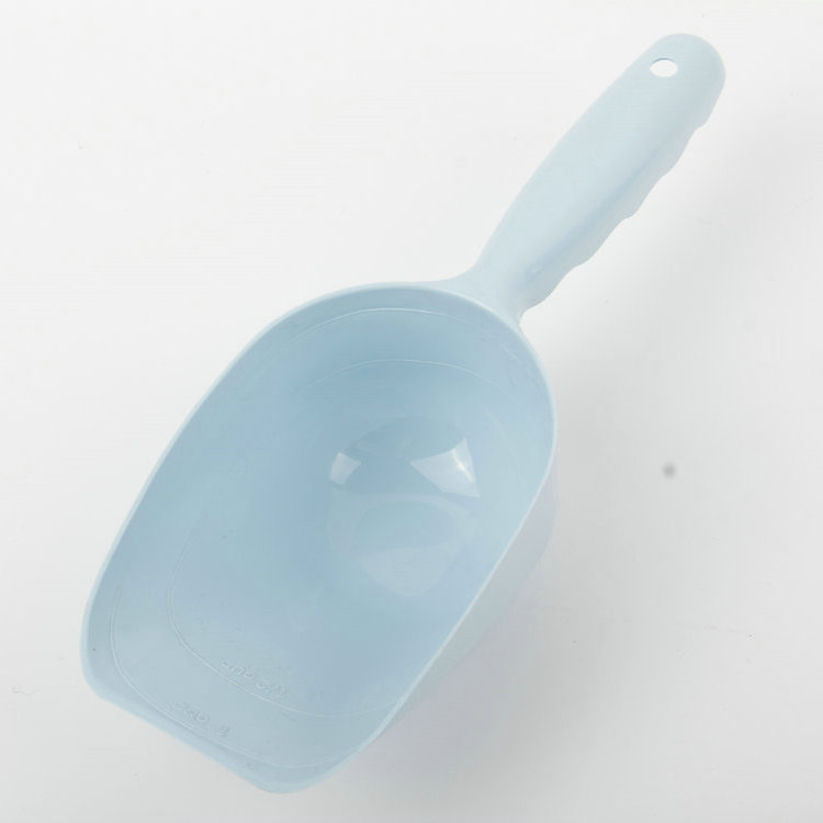 S-Wave Pattern Plastic Handle Pet Food Shovel