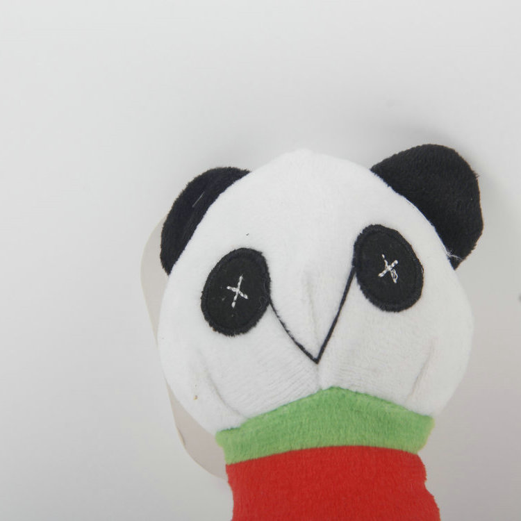 S-Sounding Plush Panda Pet Toy