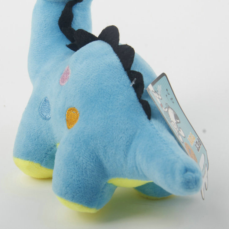 S-Plus Whistle Eye Embroidery Plush Dinosaur Pet Toy