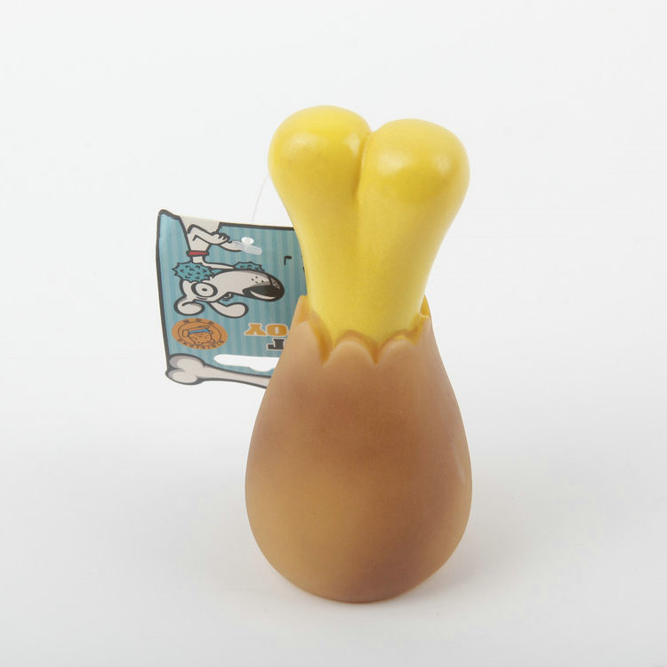 S-Pet Toy With Sounding Vinyl Chicken Legs