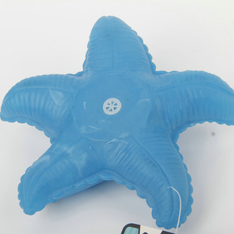 S-Seastar Shape With Vocal Vinyl Pet Toy