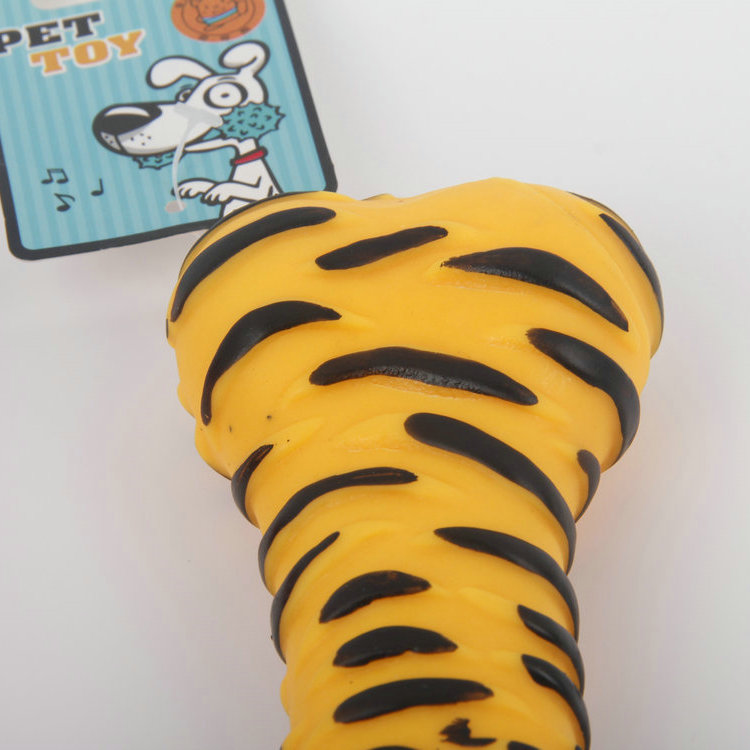 S-Bone-Shaped Pet Toy With Sounding Vinyl