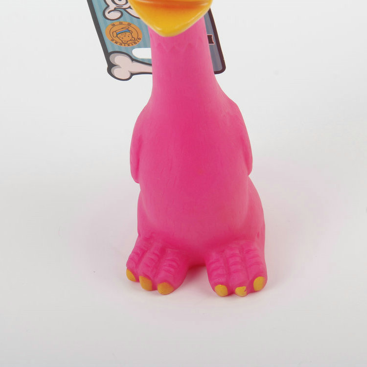 S-Bird Shape With Voice Vinyl Pet Toy