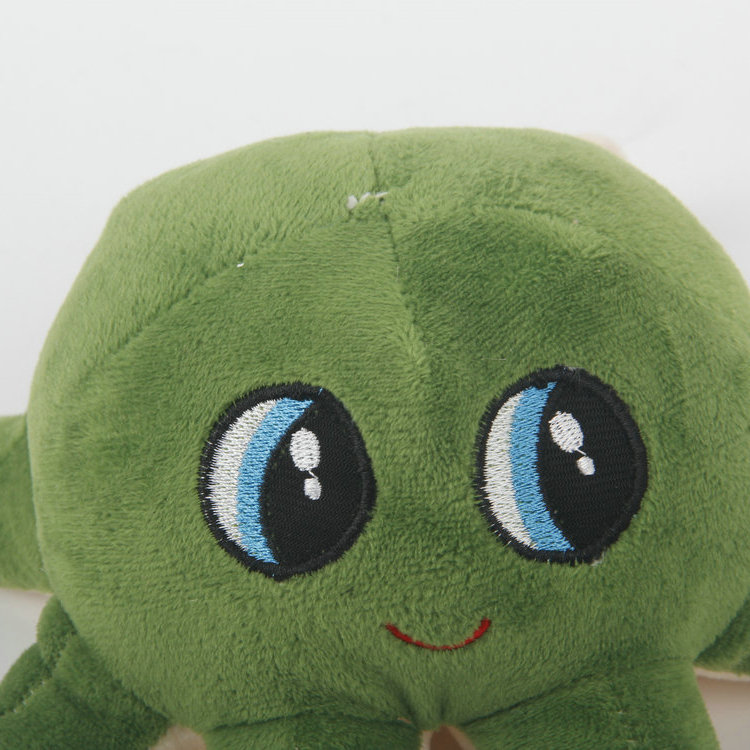 S-Embroidered Round Eye Octopus With Noise Plush Pet Toy
