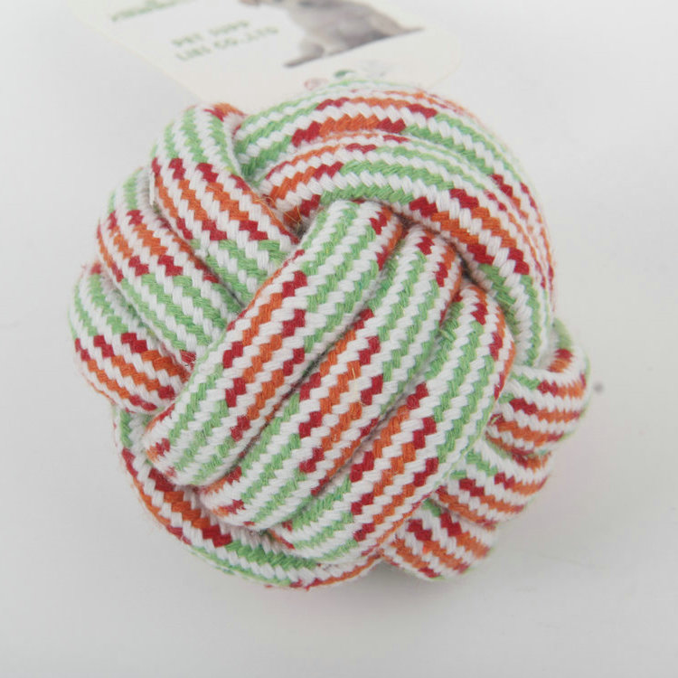 S-Ball Woven Pet Color Cotton Rope Toy