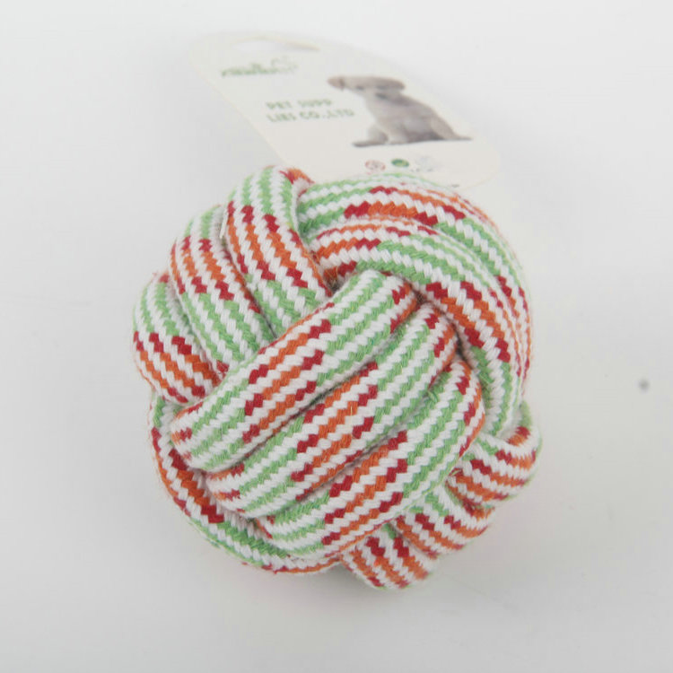S-Ball Woven Pet Color Cotton Rope Toy