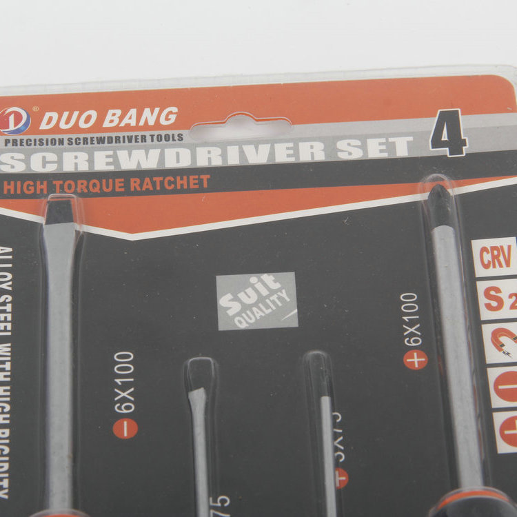 4PC SCREWDRIVER SET