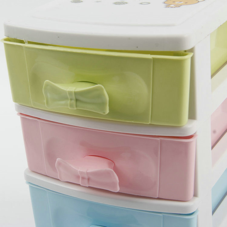 B-Rectangular Four-layer Drawer Plastic Storage Box Storage Box