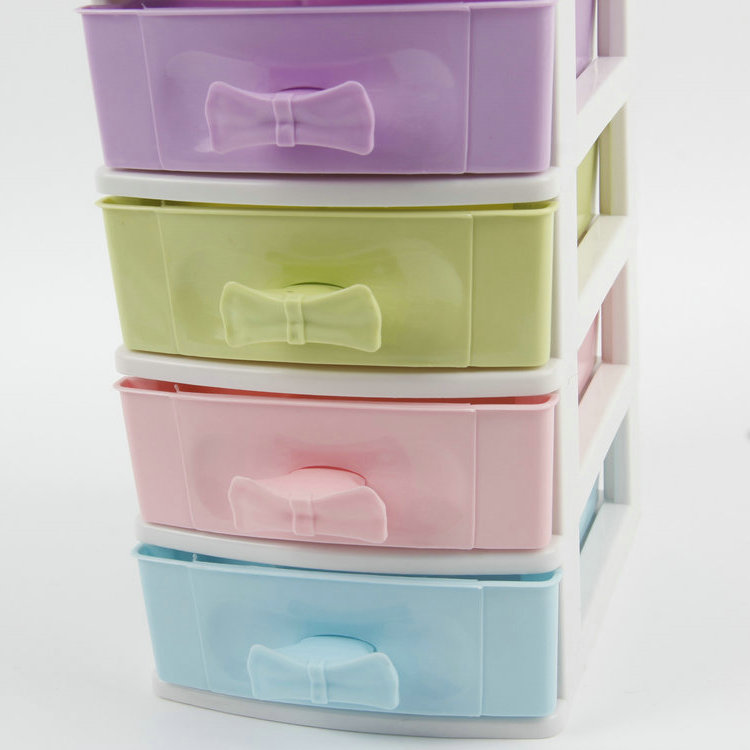 B-Rectangular Five-layer Drawer Plastic Storage Box Storage Box