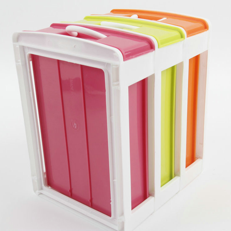 B-Rectangular Three-layer Drawer Plastic Storage Box Storage Box