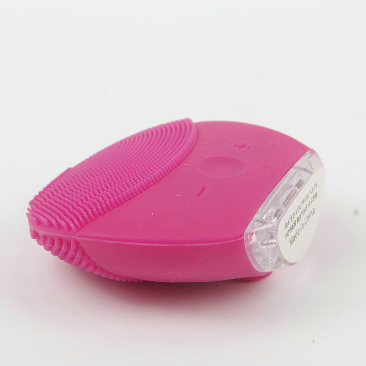 P-Charging Cable Silicone Rechargeable Double-sided Brush Head Round Face Cleanser