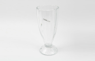 A-6PC Round Mouth With Base And Vertical Pattern Glass Cup Set