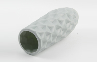 U-Inner Concave Rhombus Plastic Vase