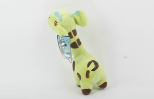 S-Plus Whistle Eye Embroidery Plush Giraffe Pet Toy 1