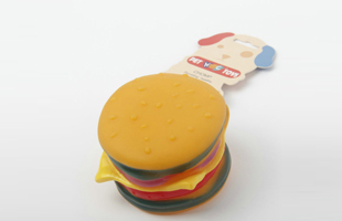 S-Hamburger Pet Toy With Sound