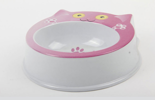 S-Cat's Head-Shaped Plastic Pet Basin 2