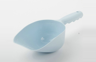 S-Wave Pattern Plastic Handle Pet Food Shovel