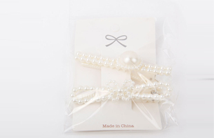 P-2PC Pearl Hair Clip