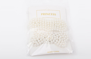 P-2PC Different Styling Pearl Hair Clips 4