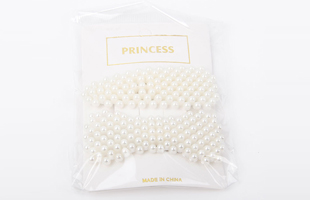 P-2PC Different Styling Pearl Hair Clips 5