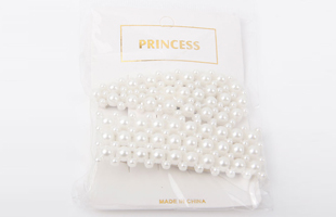 P-2PC Different Styling Pearl Hair Clips 6