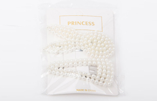 P-2PC Pearl Hair Clips