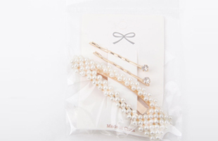 P-2PC Diamond Clip + 1PC Pearl Hair Clip 6