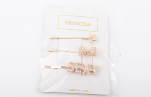 P-2PC One Clip + 1PC Pearl Hair Clip 10