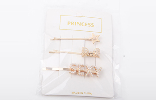 P-2PC One Clip + 1PC Pearl Hair Clip 10