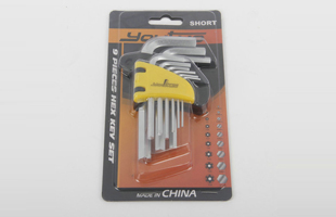 9PC SHORT ARM TORX