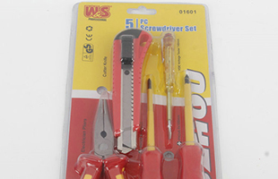 5PC Tool Set (2PC Cross Head + 1PC Word Head + 1PC Utility Knife + 1PC Vise)