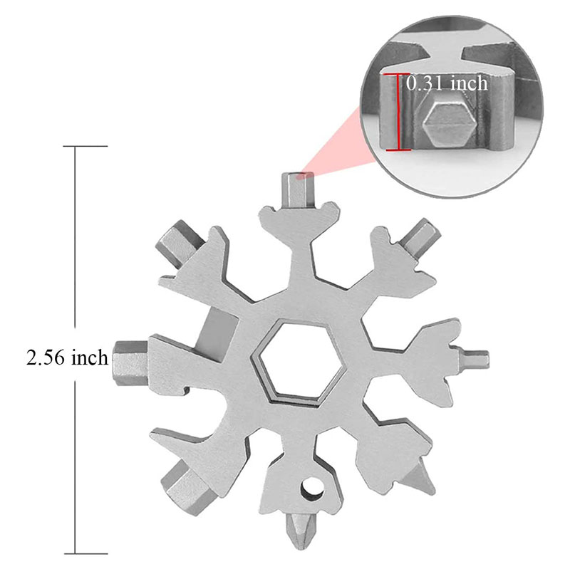 Snowflake Snow Wrench Tool Spanner Hex Wrench