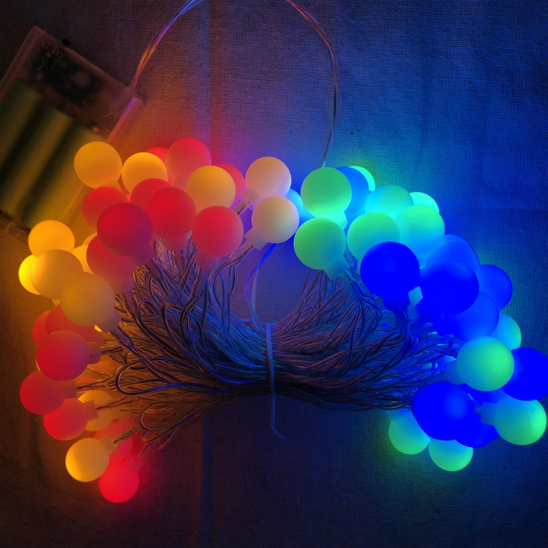 LED String Lights 80 LED 10 Meters IP44 Waterproof Outdoor