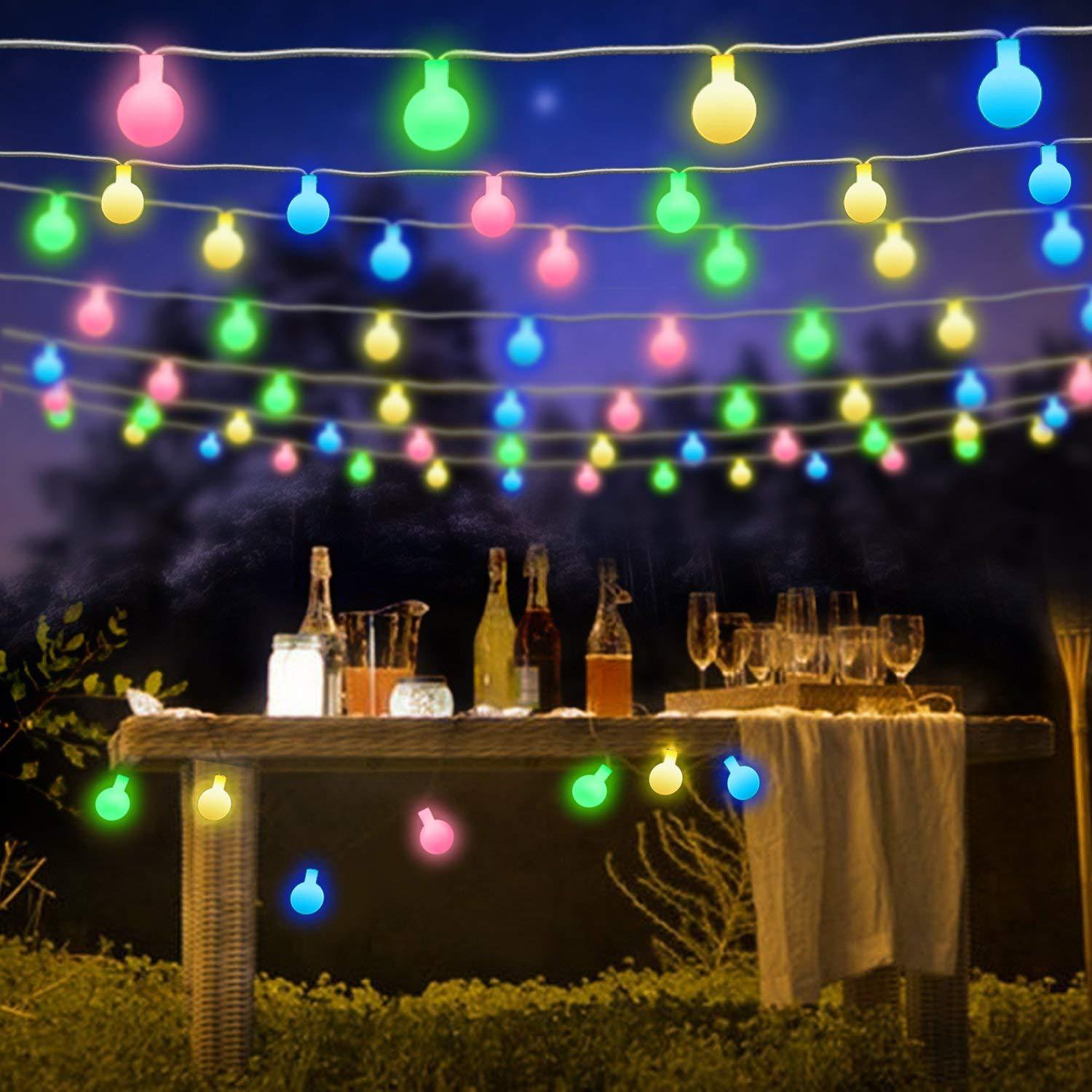 LED String Lights 80 LED 10 Meters IP44 Waterproof Outdoor