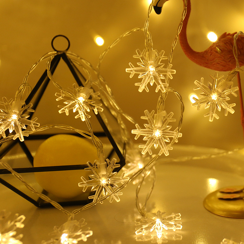 Christmas Snowflake String Lights