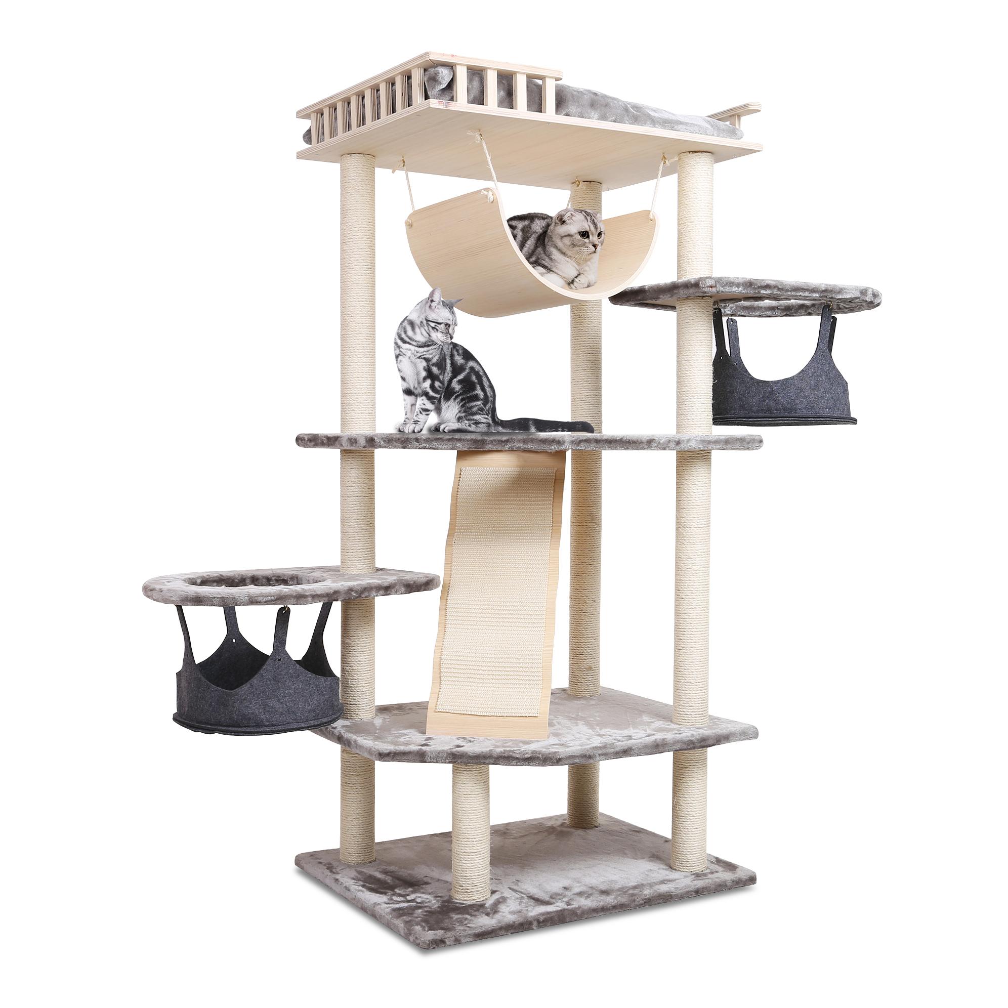 Activity Tower With Scratching Posts Large Cat Tree Modern Large Cat Tree Tower Condo House