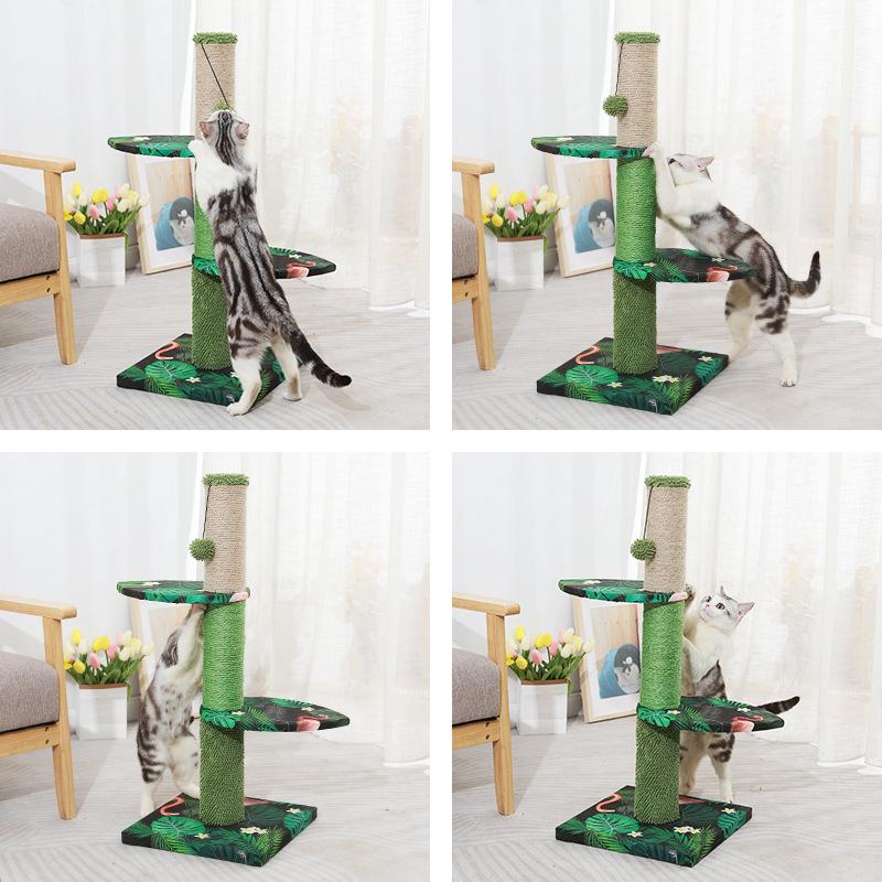 Wholesale Cat Scratchers Interactive,cat Tree with Platform Scratching Posts